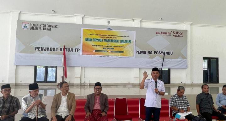 Anggota DPRD Sulbar Dapil Polman Hadiri Acara Urun Rembuk Percepatan Pembentukan Kabupaten Balanipa